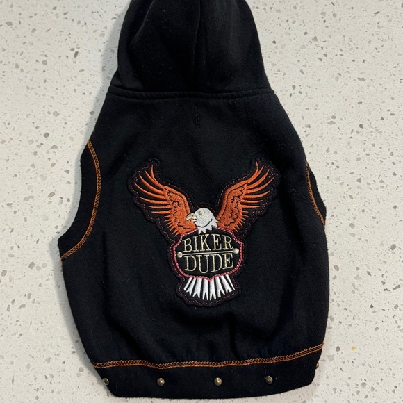 Harley Davidson Hoodie for Dogs - Picture 1 of 7